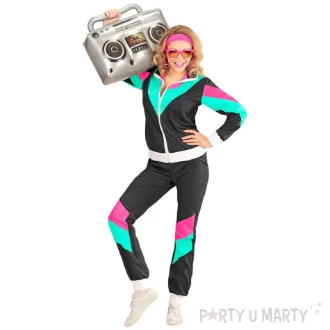 stroj dla doroslych biegacz ortalionowy dres retro lata 80 widmann rozm m