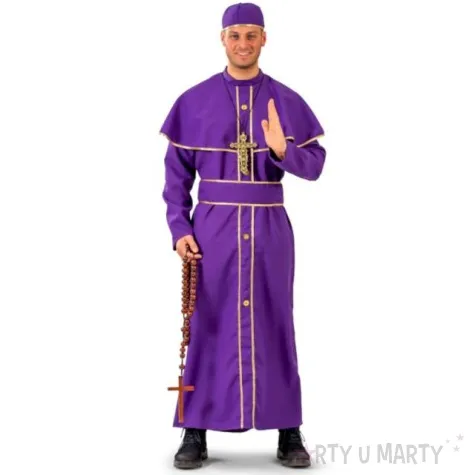 stroj dla doroslych biskup fioletowy funnyfashion rozm xl xxl