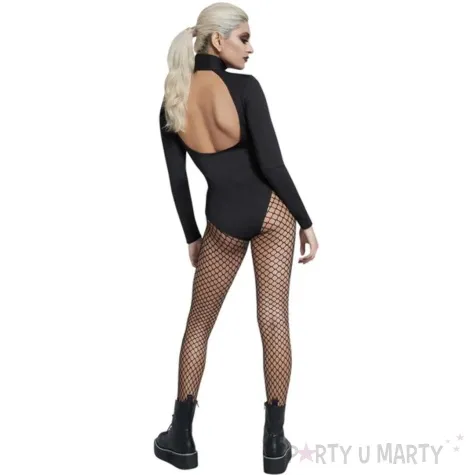 stroj dla doroslych body szkielet fever czarny smiffys rozm s