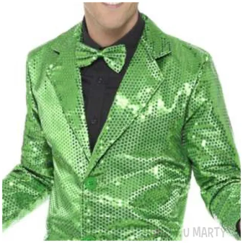 stroj dla doroslych cekinowa marynarka zielona smiffys rozm l