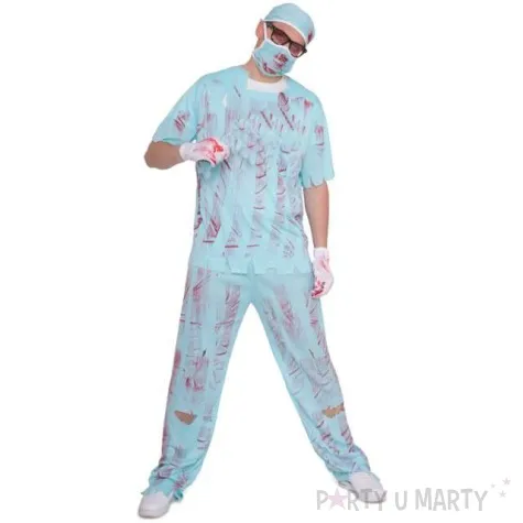 stroj dla doroslych chirurg zombie folat rozm xl xxl