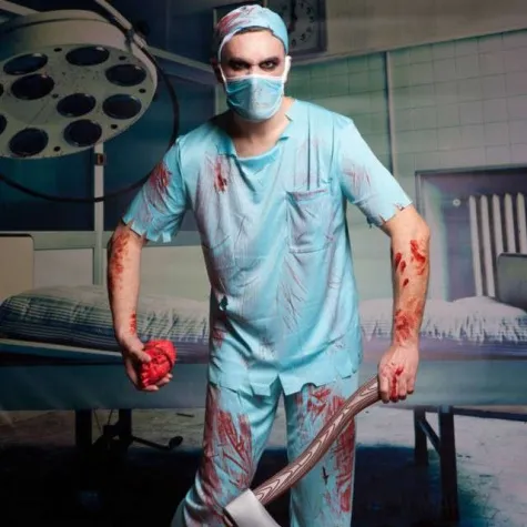 stroj dla doroslych chirurg zombie folat rozm xl xxl