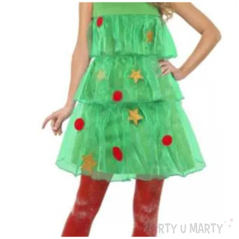 stroj dla doroslych choinka sukienka z kapeluszem smiffys rozm l