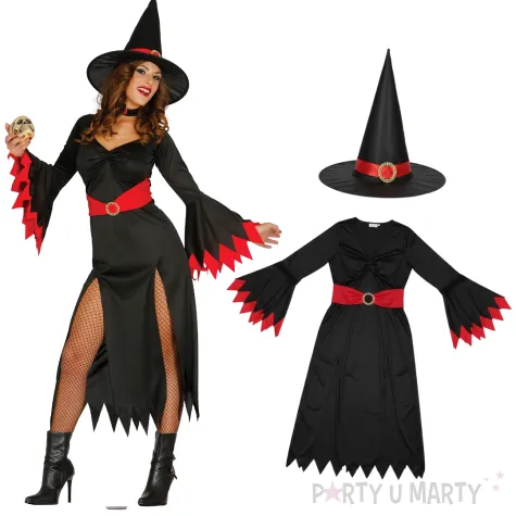 stroj dla doroslych czarownica ognista czarno czerwony guirca l