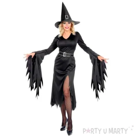 stroj dla doroslych czarownica z halloween czarny widmann rozm s