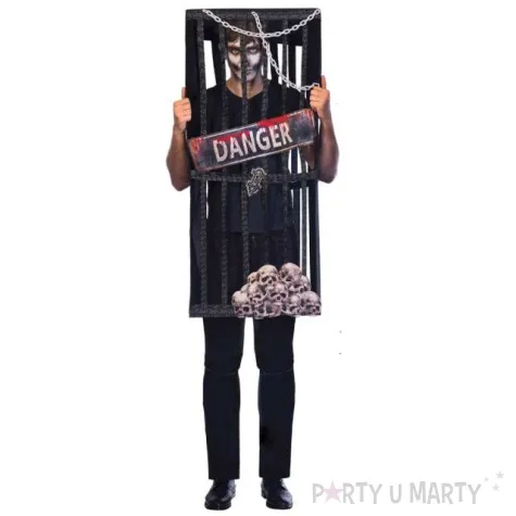 stroj dla doroslych czlowiek w klatce amscan