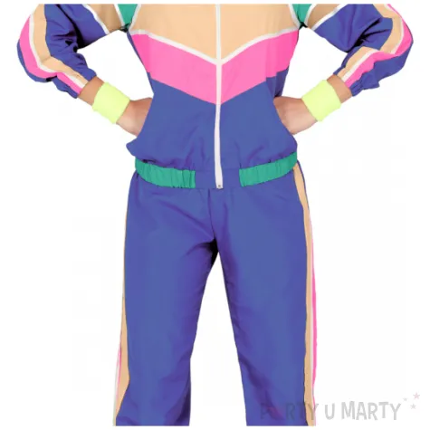 stroj dla doroslych dresiara ortalionowy dres retro lata 80 godan rozm xl