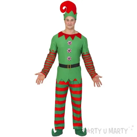 stroj dla doroslych elf pomocnik mikolaja guirca rozm m