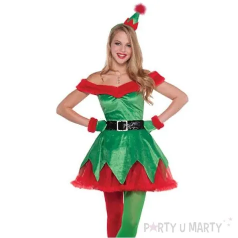 stroj dla doroslych elfka pomocnica mikolaja amscan rozm l