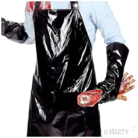 stroj dla doroslych fartuch nocny rzeznik czarny widmann