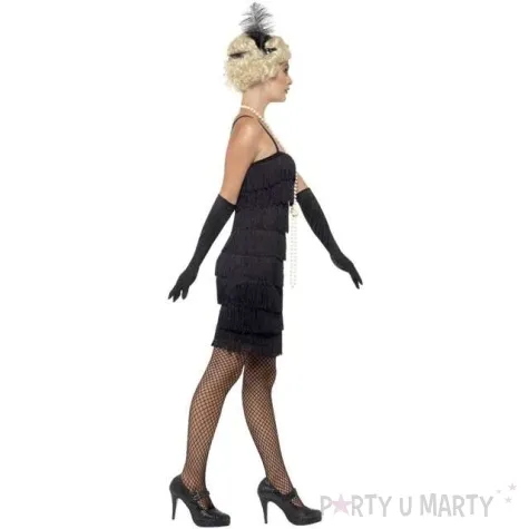 stroj dla doroslych flappers krotka czarna smiffys rozm m