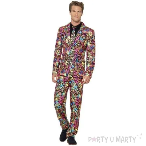 stroj dla doroslych fluorescencyjny garnitur neonowy l