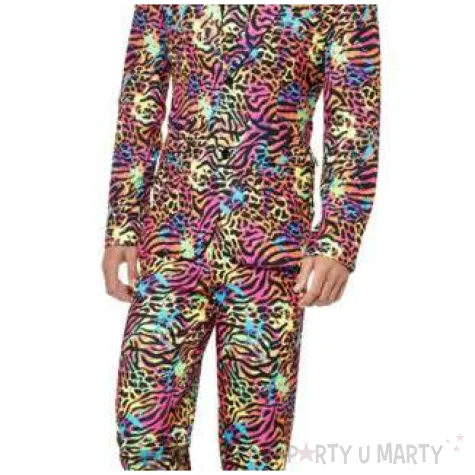 stroj dla doroslych fluorescencyjny garnitur neonowy xl