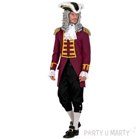 stroj dla doroslych frak paradowy burgundowy widmann rozm xl