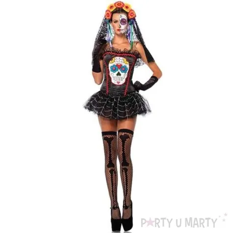 stroj dla doroslych gorset sugar skull rozm m