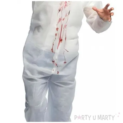 stroj dla doroslych halloween krwawy lekarz bialy boland m l