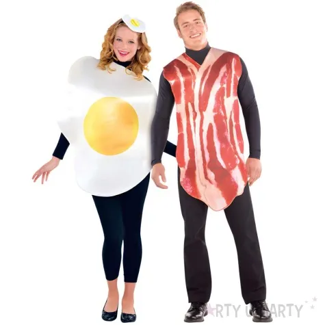 stroj dla doroslych jajko i bekon zestaw dla par amscan rozm m l