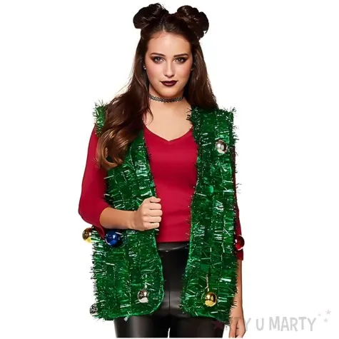 stroj dla doroslych kamizelka choinka kraszek rozm uniw