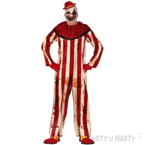 stroj dla doroslych klaun zabojca zakrwawiony kombinezon guirca rozm l
