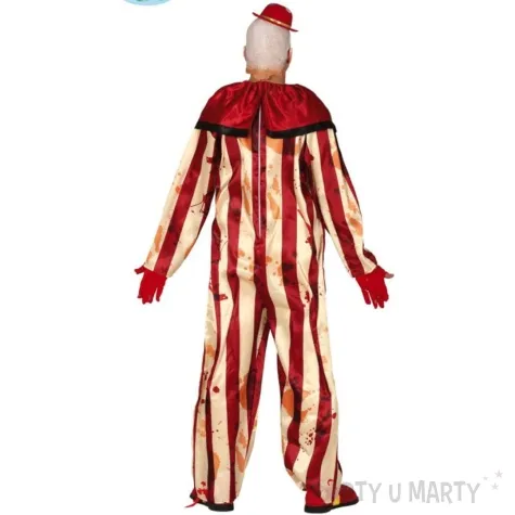 stroj dla doroslych klaun zabojca zakrwawiony kombinezon guirca rozm m