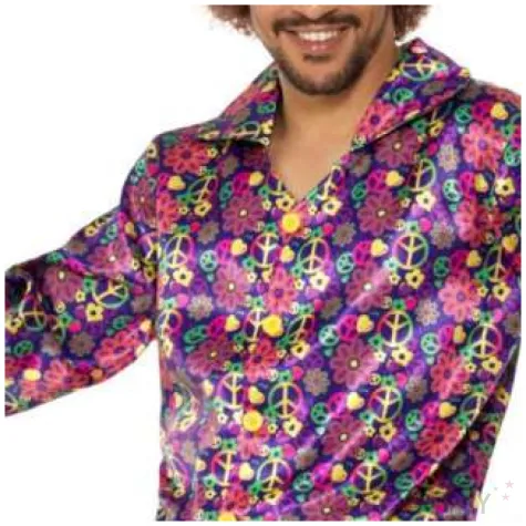 stroj dla doroslych koszula hipisa smiffys rozm l