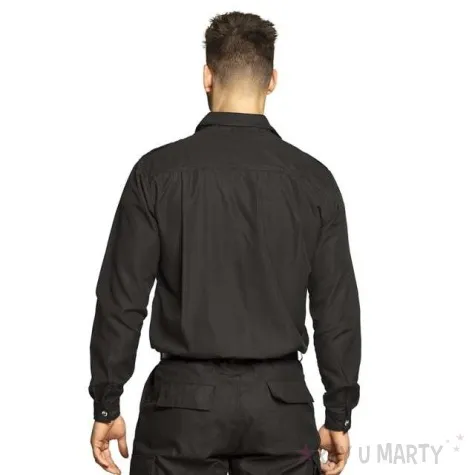 stroj dla doroslych koszula ochrona security czarna boland rozm 50 52