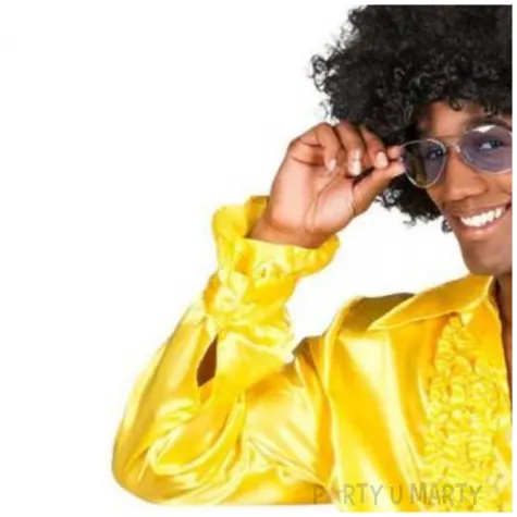 stroj dla doroslych koszula retro z zabotem zolty boland rozm m