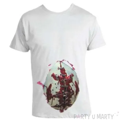 stroj dla doroslych koszulka przerazajace dziecko funny fashion rozm m l