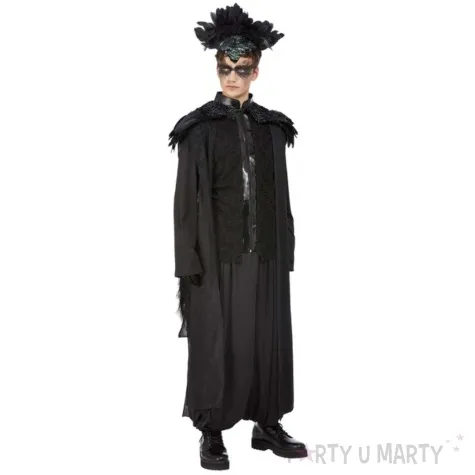 stroj dla doroslych krol krukow czarny smiffys rozm m