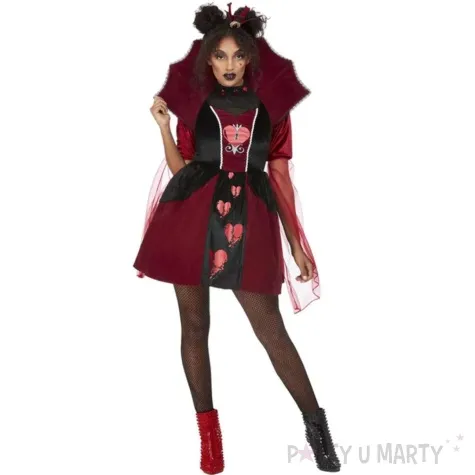 stroj dla doroslych krolowa zlamanych serc czerwony smiffys rozm s