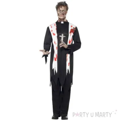 stroj dla doroslych ksiadz zombie czarny smiffys rozm m