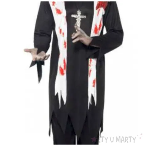 stroj dla doroslych ksiadz zombie czarny smiffys rozm m