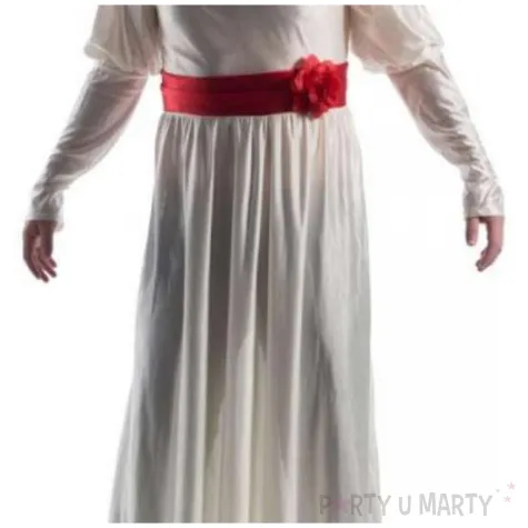 stroj dla doroslych lalka annabelle sukienka peruka i maska rubies m xl