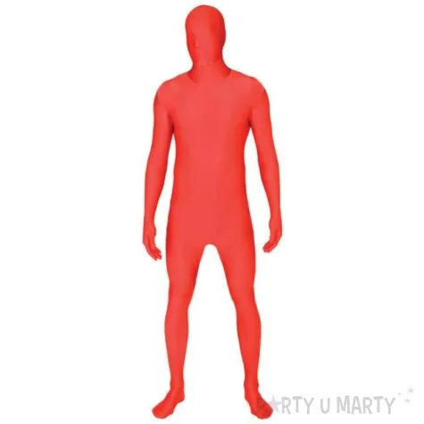 stroj dla doroslych morphsuit kombinezon czerwony amscan rozm m