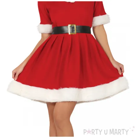 stroj dla doroslych pani mikolajowa z kapturem guirca rozm l