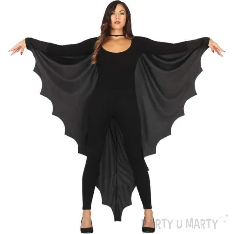 stroj dla doroslych peleryna nietoperz czarna guirca