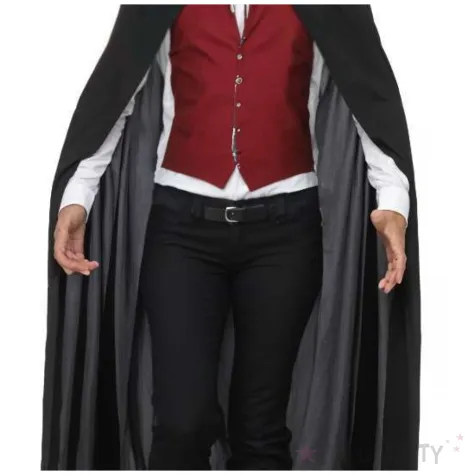 stroj dla doroslych peleryna wampira czarny smiffys xl xxxl