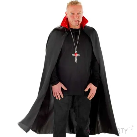 stroj dla doroslych peleryna wampira led czarny folat