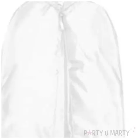 stroj dla doroslych peleryna z kapturem biala carnival toys