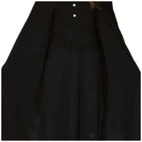 stroj dla doroslych peleryna z kapturem czarna guirca