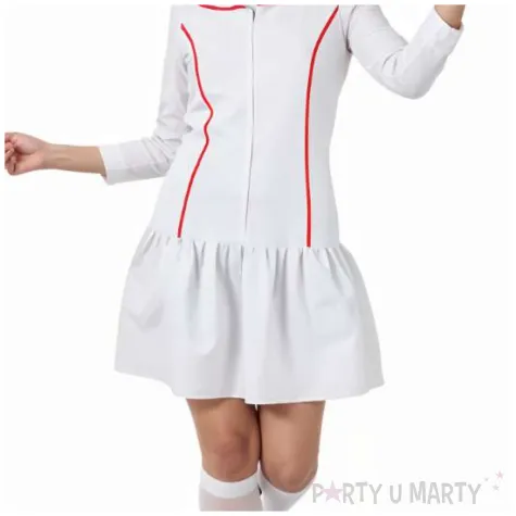 stroj dla doroslych pielegniarka bialy partydeco rozm m