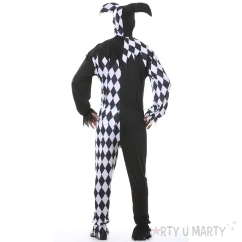 stroj dla doroslych pierrot czarny bialy guirca rozm l