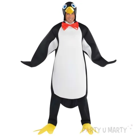 stroj dla doroslych pingwin w muszce amscan rozm m l