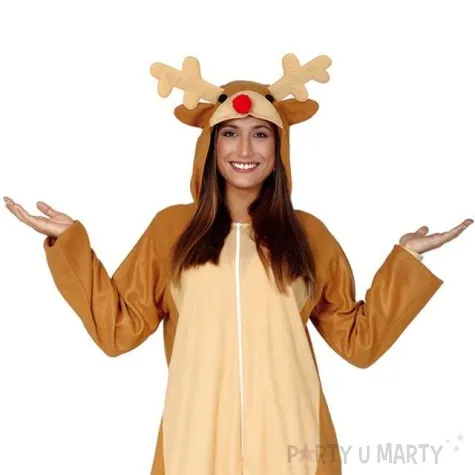 stroj dla doroslych pizama renifer guirca rozm m