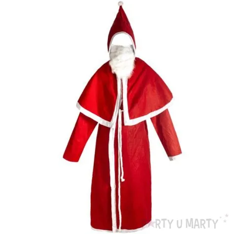 stroj dla doroslych plaszcz swietego mikolaja kraszek rozm xl
