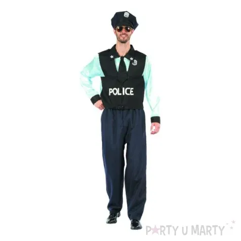 stroj dla doroslych policjant rozm 52