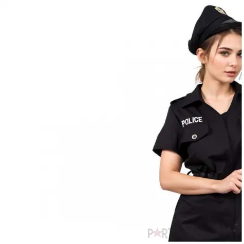 stroj dla doroslych policjantka czarny partydeco rozm m