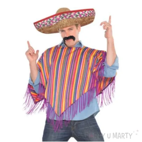 stroj dla doroslych ponczo i sombrero mexico amscan rozm xl