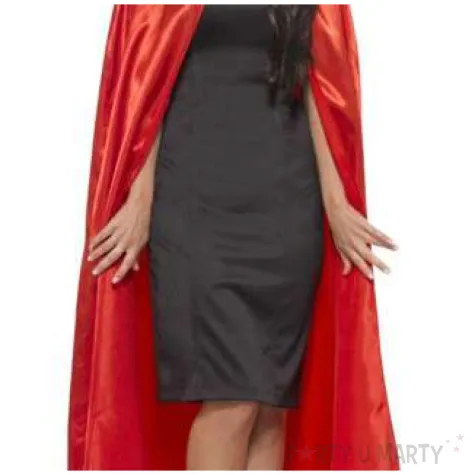 stroj dla doroslych satynowa peleryna czerwona smiffys