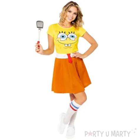 stroj dla doroslych spongebob kanciastoporty damski amscan rozm m l